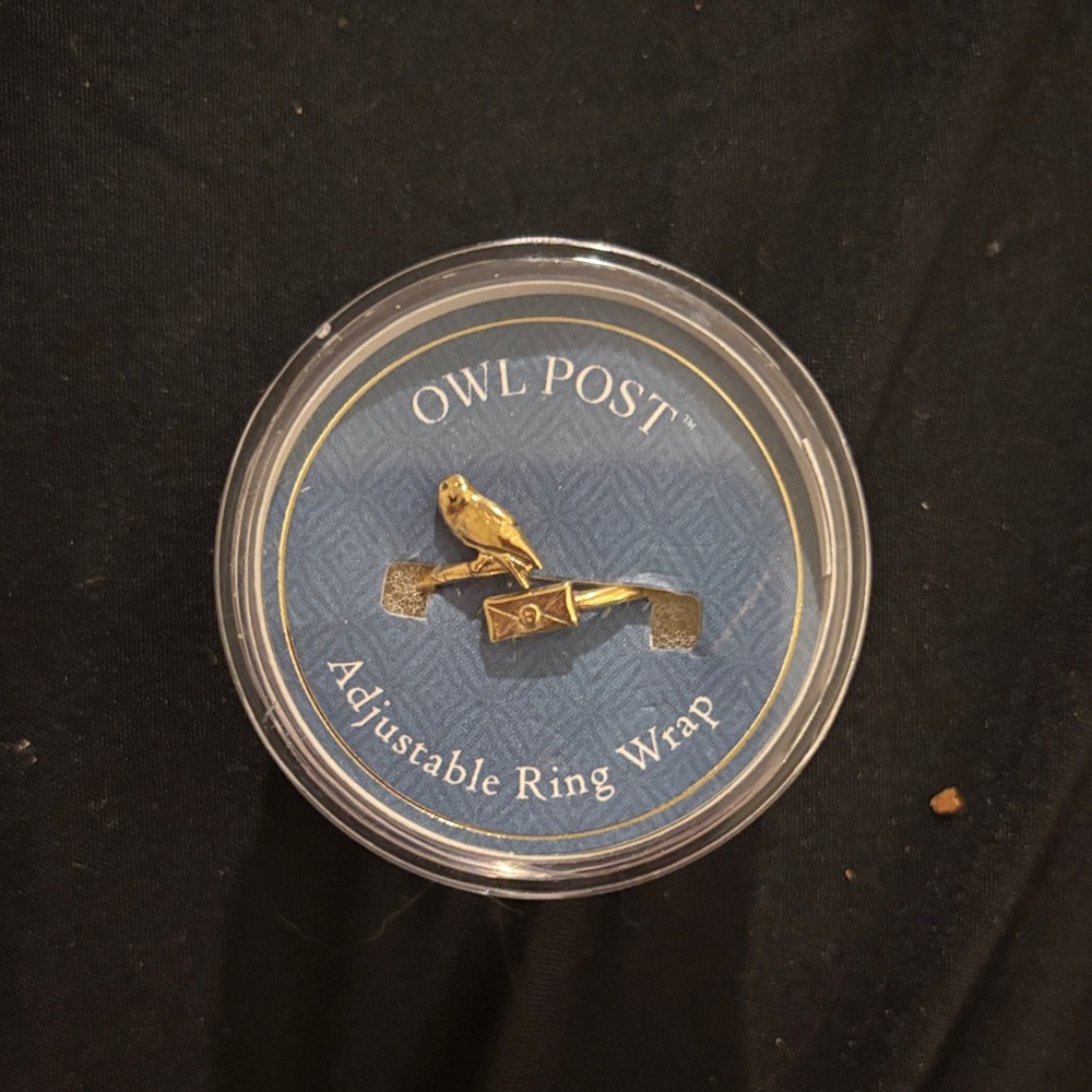 Alex and Ani Harry Potter Owl Post Adjustable Ring Wrap